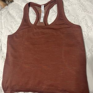 Lululemon Sz 8 swiftly race length tank NWOT